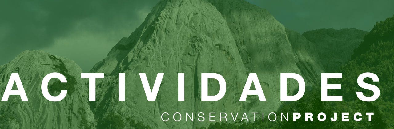 encabezado de actividades en cochamó